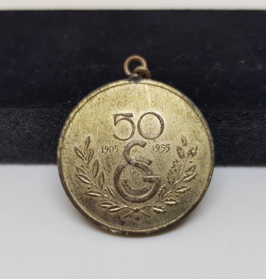 1955 GALATASARAY 50. YIL MADALYASI - ÇOK NADİR