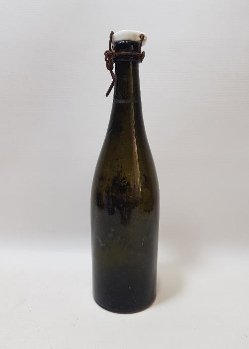 OSMANLI DÖNEMİ ÇOK NADİR GEBRÜDER BOMONTİ BİRA ŞİŞESİ