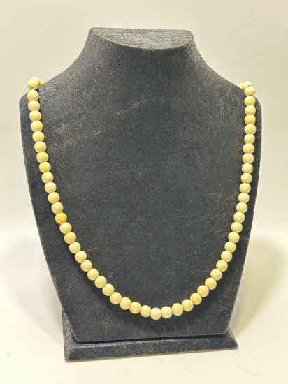 ANTİKA FİL DİŞİ KOLYE GERDANLIK