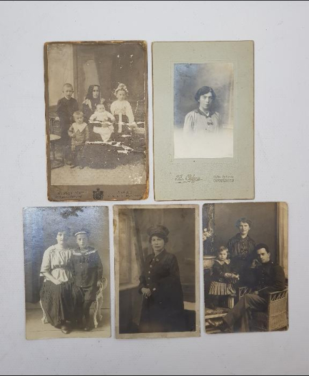 OSMANLI DÖNEMİ 5 ADET FOTOĞRAF