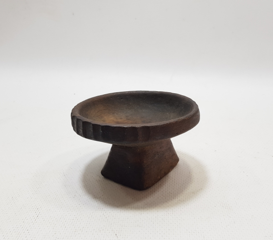 OSMANLI DÖNEMİ TEKKE İŞİ EL OYMA AHŞAP MACUN HAVANI