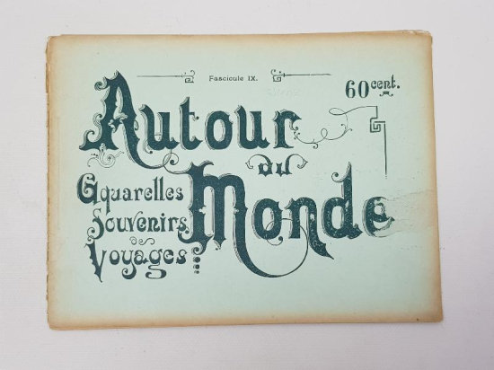 AUTOUR DU MONDE TURQUIE - OSMANLI SAYISI GRAVÜR ALBÜMÜ ÇOK NADİR