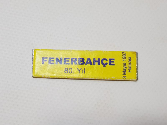 3 MAYIS 1987 FENERBAHÇE'NİN 80. YILINA ÖZEL İNCİ SAKIZI