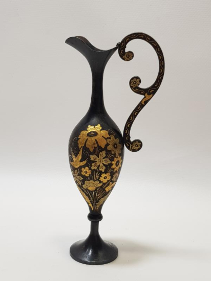 SÜRAHİ FORMLU ANTİKA TOLEDO VAZO