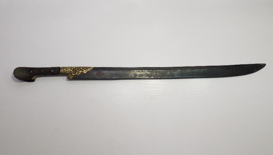 OSMANLI DÖNEMİ NAMLUSUNDA AYET YAZILI BALKAN TİPİ TÜRK YATAĞANI