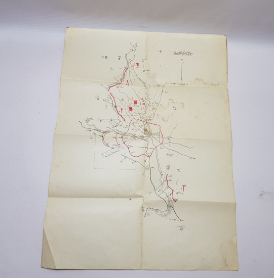 OSMNALICA EDİRNE MERKEZLİ SAVAŞ HARİTASI 