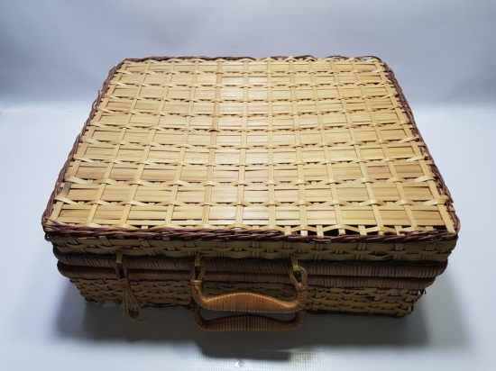 OSMANLI DÖNEMİ ÇOK NADİR HASIR ÇANTA