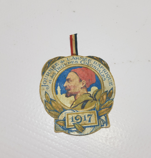 1. DÜNYA SAVAŞI 1917 TARİHLİ ASKER GÖĞÜS ROZETİ