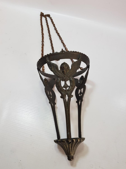 OSMANLI DÖNEMİ RUM İŞİ MELEK FİGÜRLÜ KİLİSE BUHURDANI