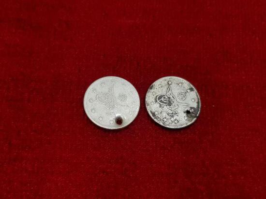 SULTAN ABDÜLHAMİD HAN DÖNEMİ GÜMÜŞ 2 KURUŞLAR