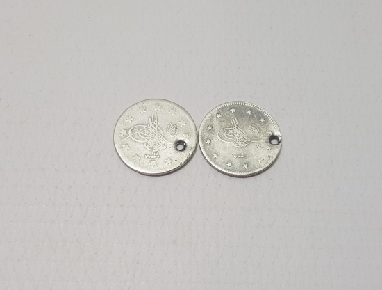 SULTAN ABDÜLHAMİD VE MEHMED REŞAD DÖNEMİ 2 KURUŞ LOTU