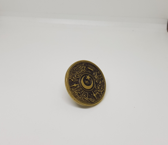 OSMANLI DÖNEMİ KABARTMA İŞÇİLİKLİ İHTİYAR HEYETİ MÜHRÜ