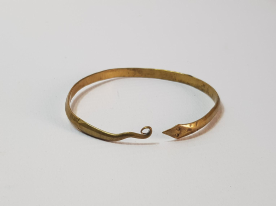 OSMANLI DÖNEMİ YILAN FORMLU RUM İŞİ PAZUBEND