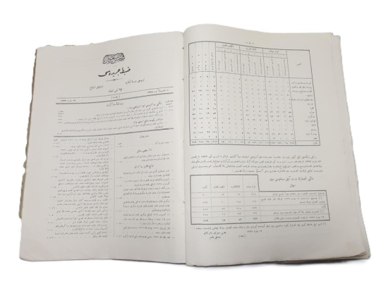 1. DÜNYA SAVAŞI 1916-1917 TARİHLİ 62 ADET MECLİS-İ MEBUSAN TUTANAKLARI