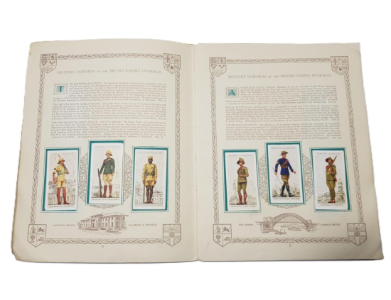 1. DÜNYA SAVAŞI DÖNEMİ İNGİLİZ ASKER VE SUBAY KIYAFETLERİ ALBÜMÜ