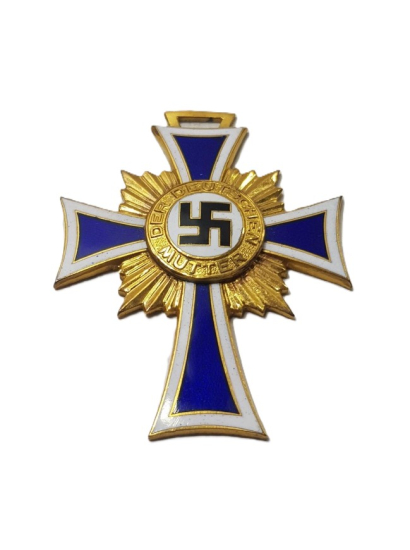 1938 TARİHLİ ORİJİNAL KUTUSUNDA NAZİ ALMAN ANNELİK ŞEREF MADALYASI