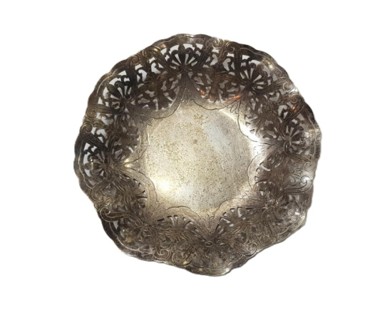 KIL TESTERE İŞÇİLİKLİ GÜMÜŞ ŞEKERLİK