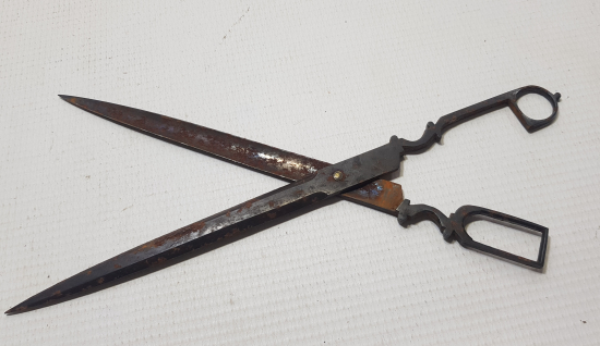 OSMANLI DÖNEMİ EL YAPIMI NADİR HATTAT MAKASI