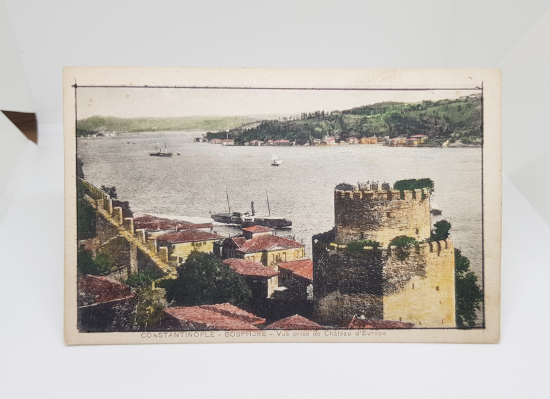 OSMANLI DÖNEMİ BOĞAZ GÖRSELLİ KARTPOSTAL