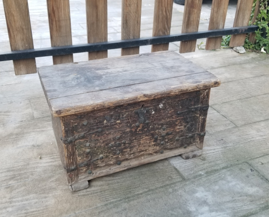 OSMANLI DÖNEMİ EL YAPIMI YAZMA SANDIĞI