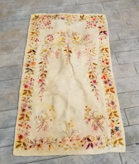 OSMANLI DÖNEMİ TEKKE İŞİ KEÇE SECCADE