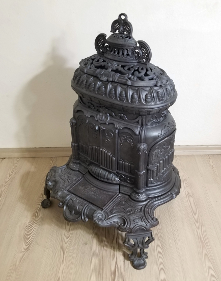 ERMENİ USTA YAPIMI ÇOK NADİR OSMANLI DÖNEMİ SOBA