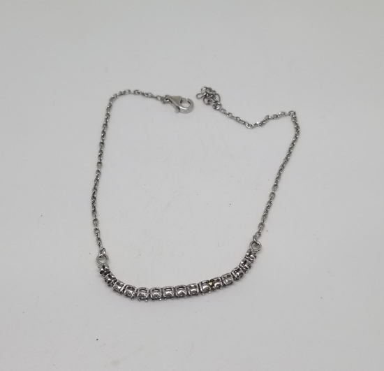 PIRLANTA TAŞLI SU YOLU BİLEKLİK