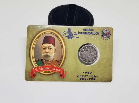 SULTAN MEHMET REŞAD HAN DÖNEMİ GÜMÜŞ 2 KURUŞ MECİDİYE