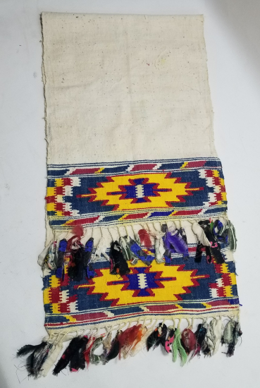 OSMANLI DÖNEMİ EL DOKUMA İŞLEMELİ YAĞLIK