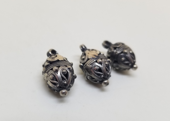 OSMANLI DÖNEMİ TELKARİ İŞÇİLİKLİ ÇOK NADİR KÖSTEK TOPLARI / KOZALARI