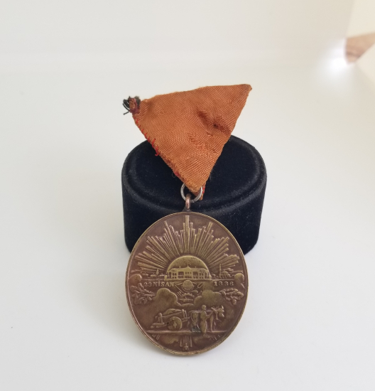 ORJİNAL ASKISIYLA İSTİKLAL SAVAŞI MADALYASI - İSTİKLAL MADALYASI