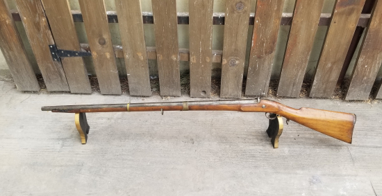 NAMLUSU ALTIN ÇAKMA VE USTA DAMGALI OSMANLI DÖNEMİ DOLMA TÜFEK