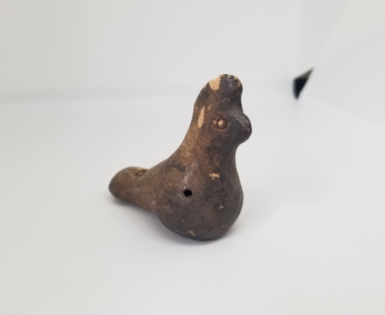 OSMANLI DÖNEMİ EL YAPIMI NADİR KUŞ FİGÜRLÜ OYUNCAK TOPRAK DÜDÜK