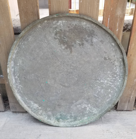 OSMANLI DÖNEMİ İŞLEMELİ BAKIR SİNİ