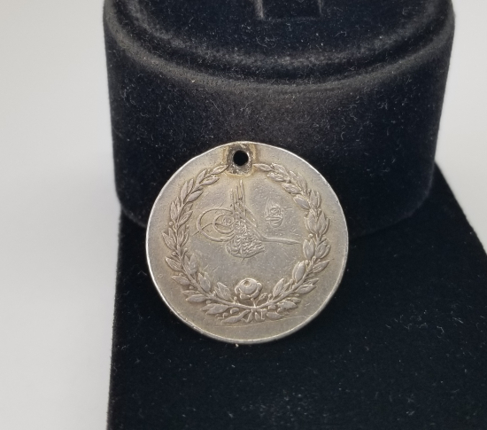 OSMANLI DÖNEMİ GÜMÜŞ YUNAN HARBİ MADALYASI