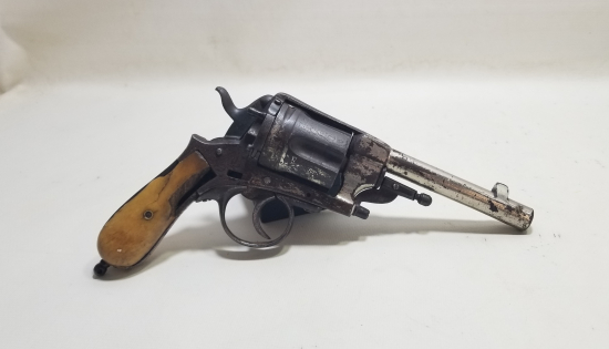 FİLDİŞİ SAPLI OSMANLI DÖNEM KARADAĞLI SUBAY TABANCASI