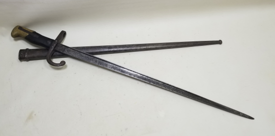 SIRTI YAZILI 1. DÜNYA SAVAŞI DÖNEMİ BÜYÜK BOY FRANSIZ SÜNGÜ