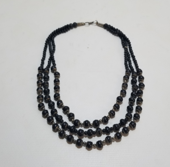 GRANAT TAŞLI ÖZEL YAPIM ANTİKA GERDANLIK