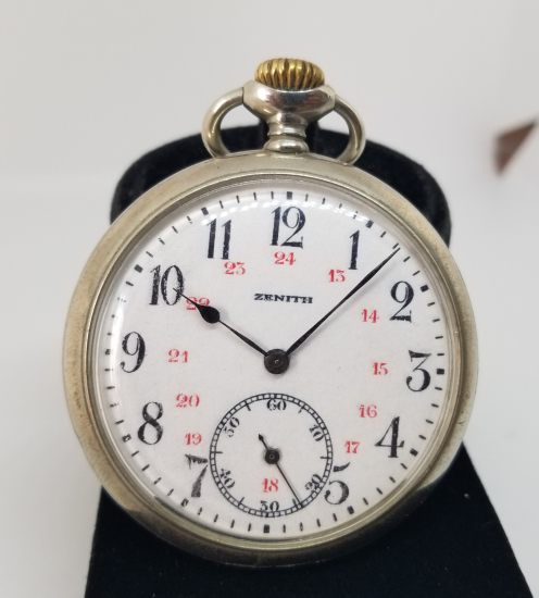 ZENİTH MARKA ANTİKA CEP SAATİ