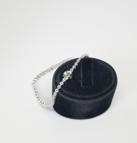 PIRLANTA TAŞLI ÖZEL YAPIM BİLEKLİK  - BİLEZİK