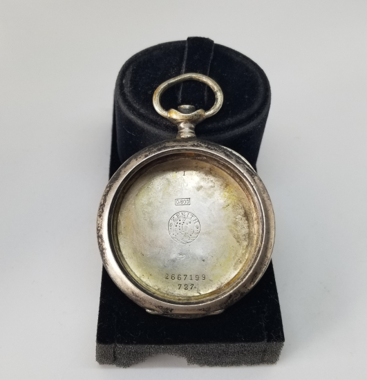 OSMANLI DÖNEMİ GÜMÜŞ ZENİTH CEP SAATİ KASASI