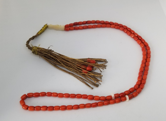 OSMANLI DÖNEMİ NADİR MERCAN NAMAZ - ZİKİR TESPİHİ