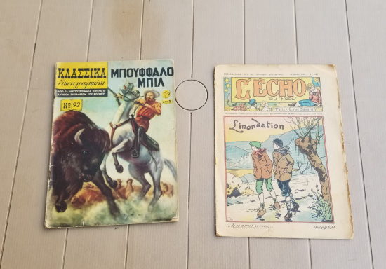 ANTİKA YABANCI 2 ADET ÇİZGİ ROMAN