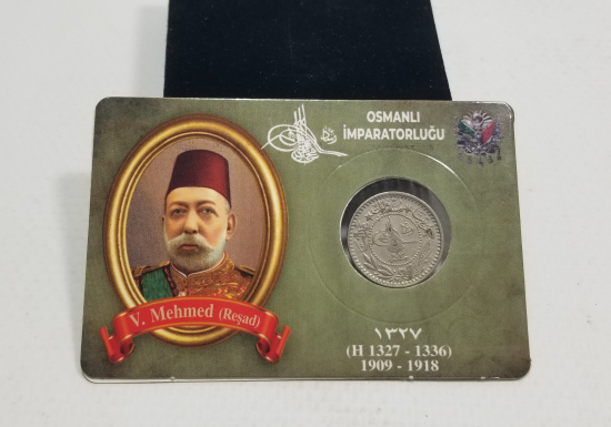 MEHMET REŞAT HAN DÖNEMİ KOLEKSİYONLUK NİKEL 10 PARA
