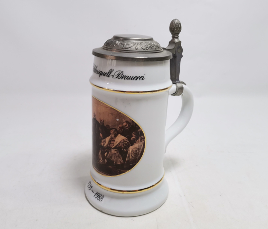 ANTİKA PORSELEN TANKART - BİRA BARDAĞI