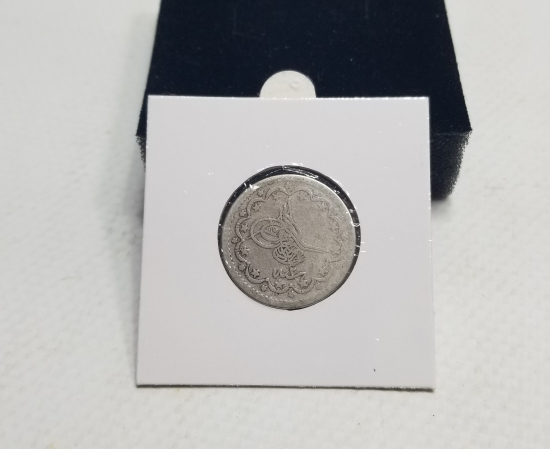 SULTAN ABDÜLAZİZ DÖNEMİ GÜMÜŞ 20 KURUŞ MECİDİYE PARA