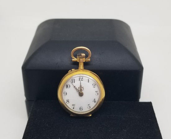 OSMANLI DÖNEMİ ELMAS TAŞLI ALTIN CEP SAATİ