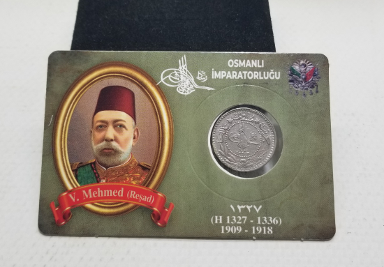 MEHMET REŞAT HAN DÖNEMİ KOLEKSİYONLUK NİKEL 10 PARA
