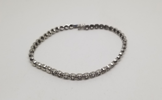 PIRLANTA TAŞLI ÖZEL YAPIM BİLEKLİK