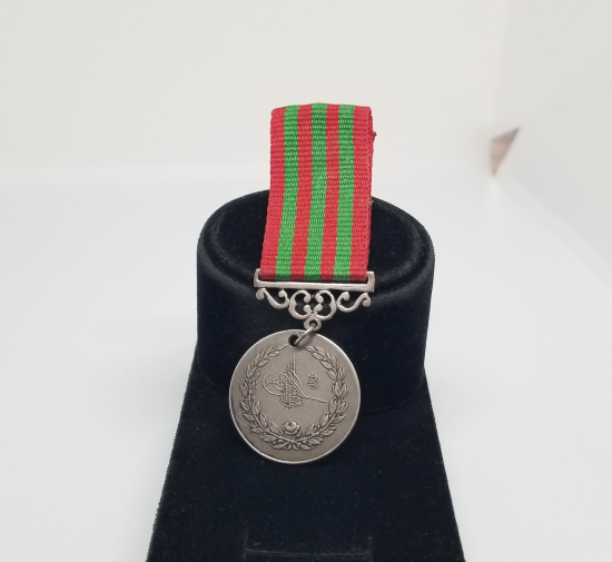 OSMANLI DÖNEMİ GÜMÜŞ YUNAN HARBİ MADALYASI